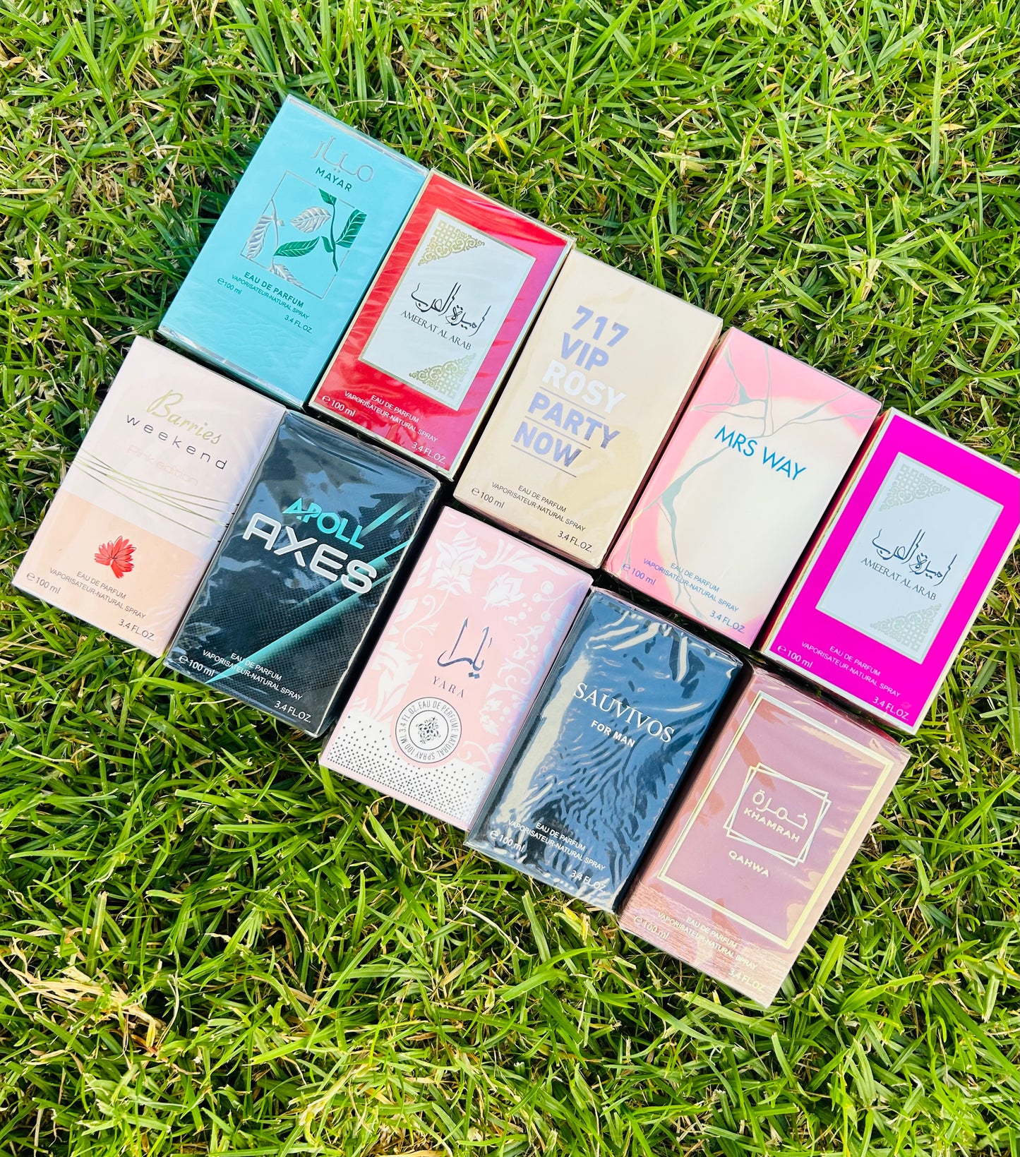 New arabic inspired perfumes(100mlx10)