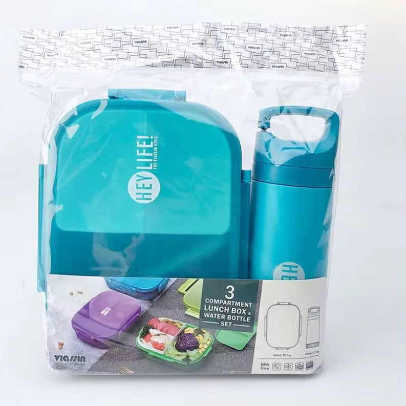 Lunch box and water bottle set(5sets)
