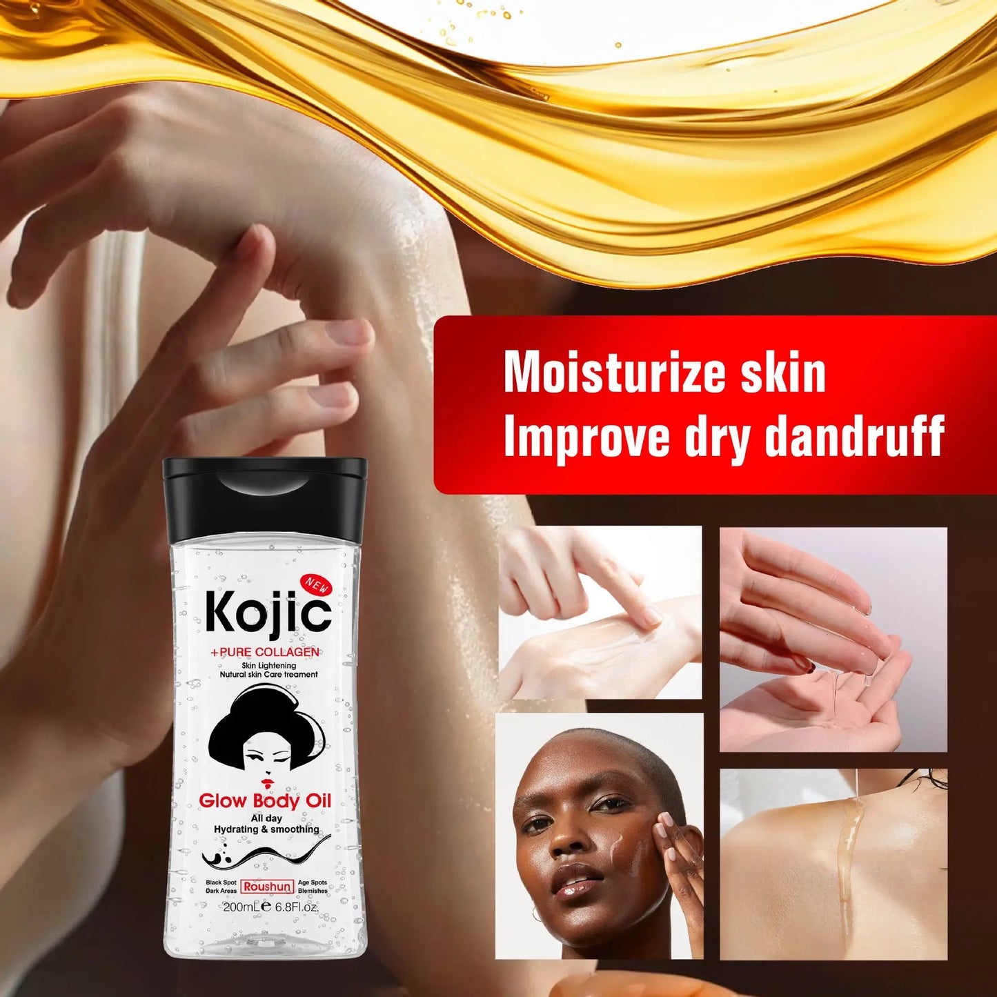 Glow body oil(200ml)