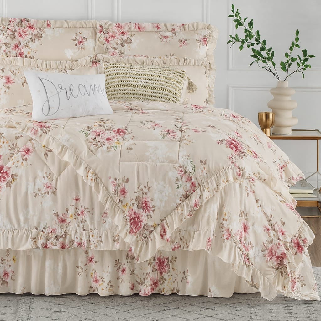 5 pieces king size comforter