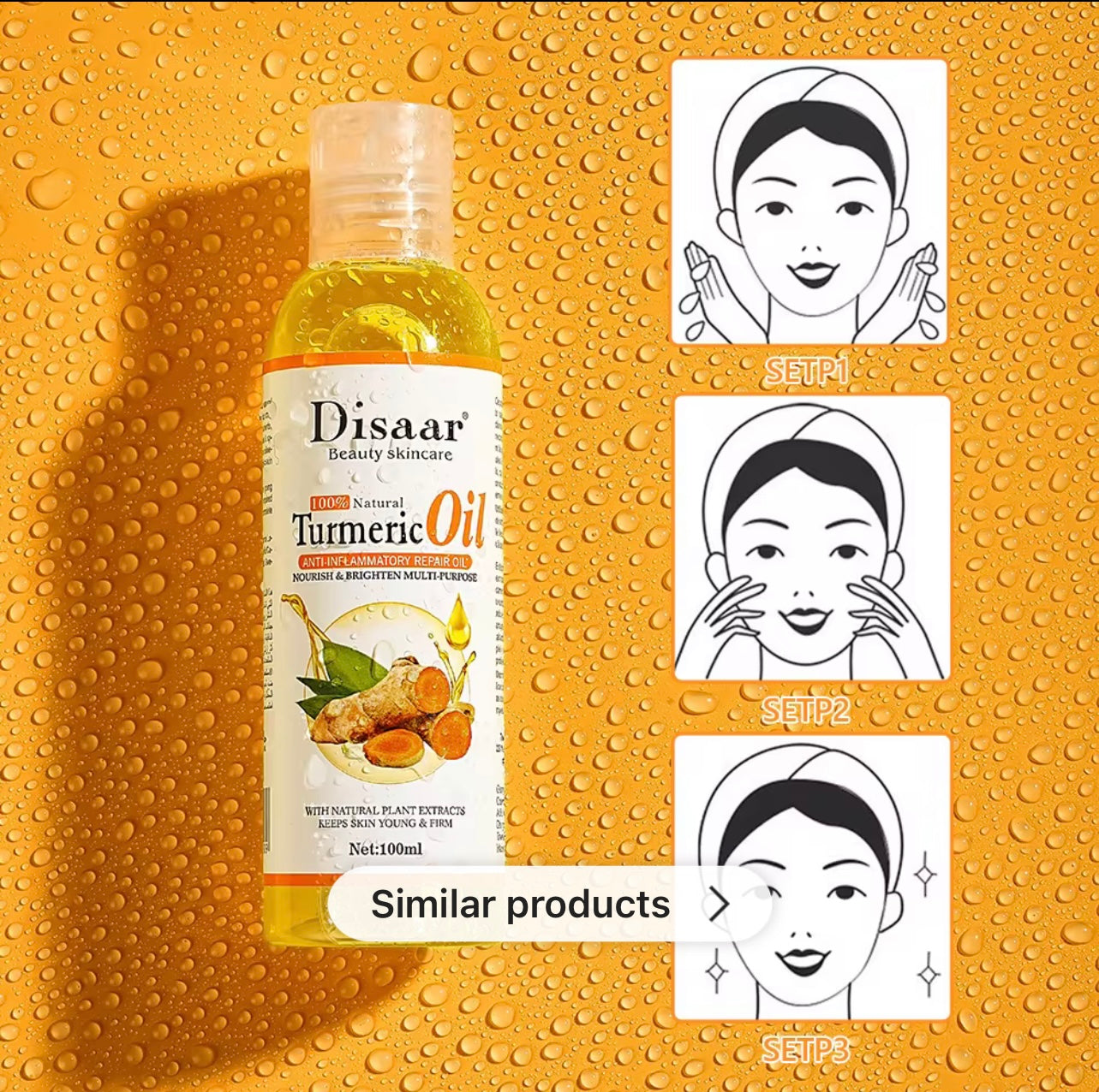 Disaar tumeric oilsx12