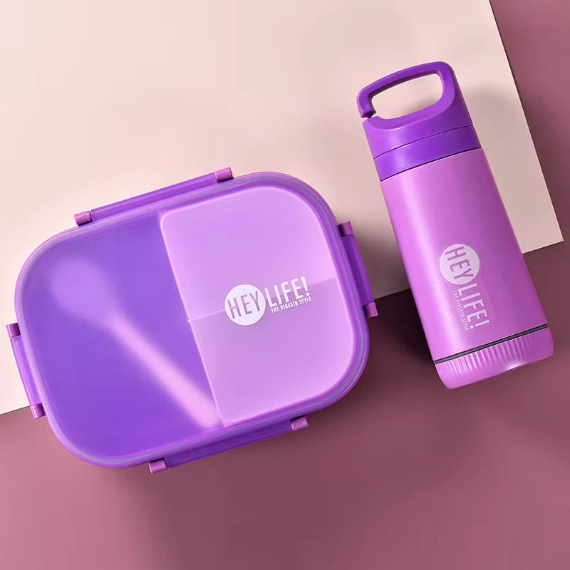 Lunch box and water bottle set(5sets)