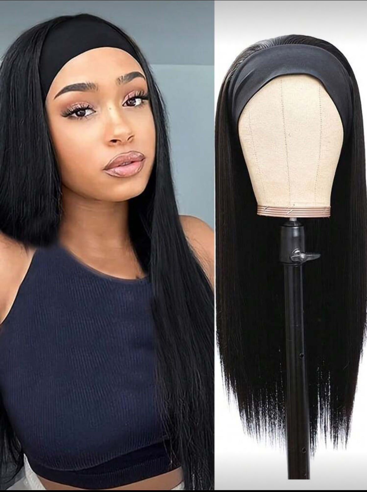 26” synthetic headband eig