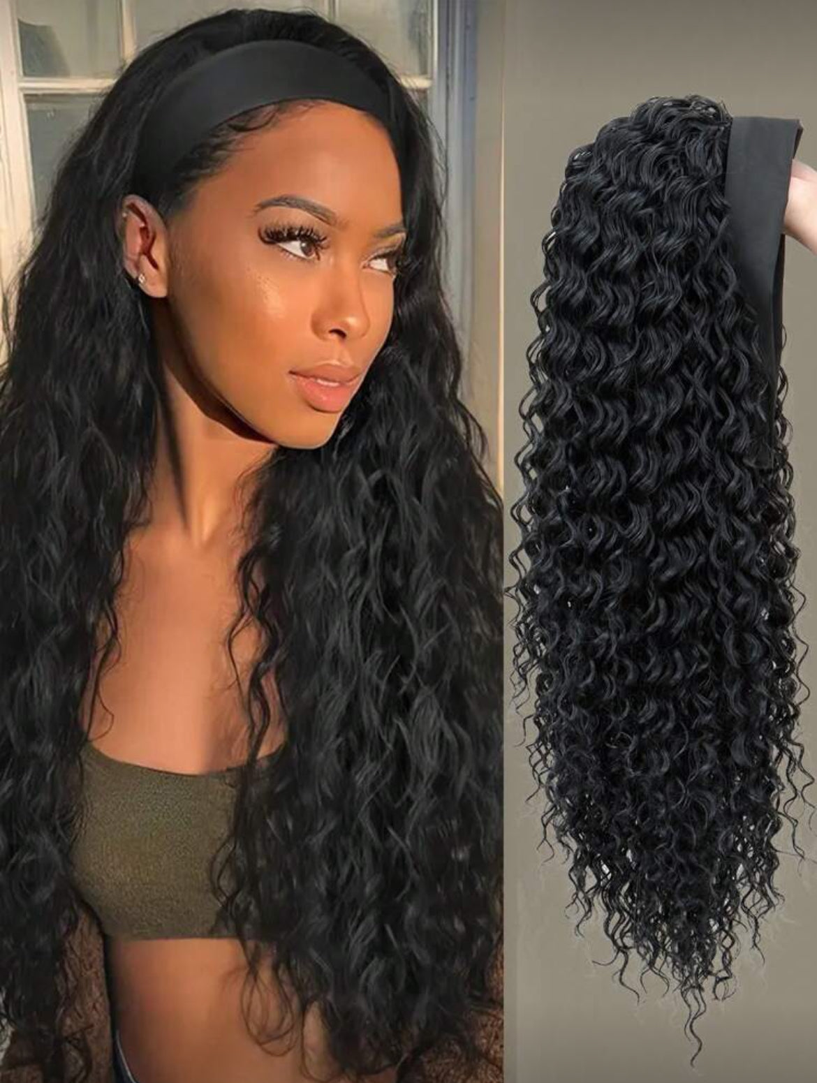 26” synthetic wig