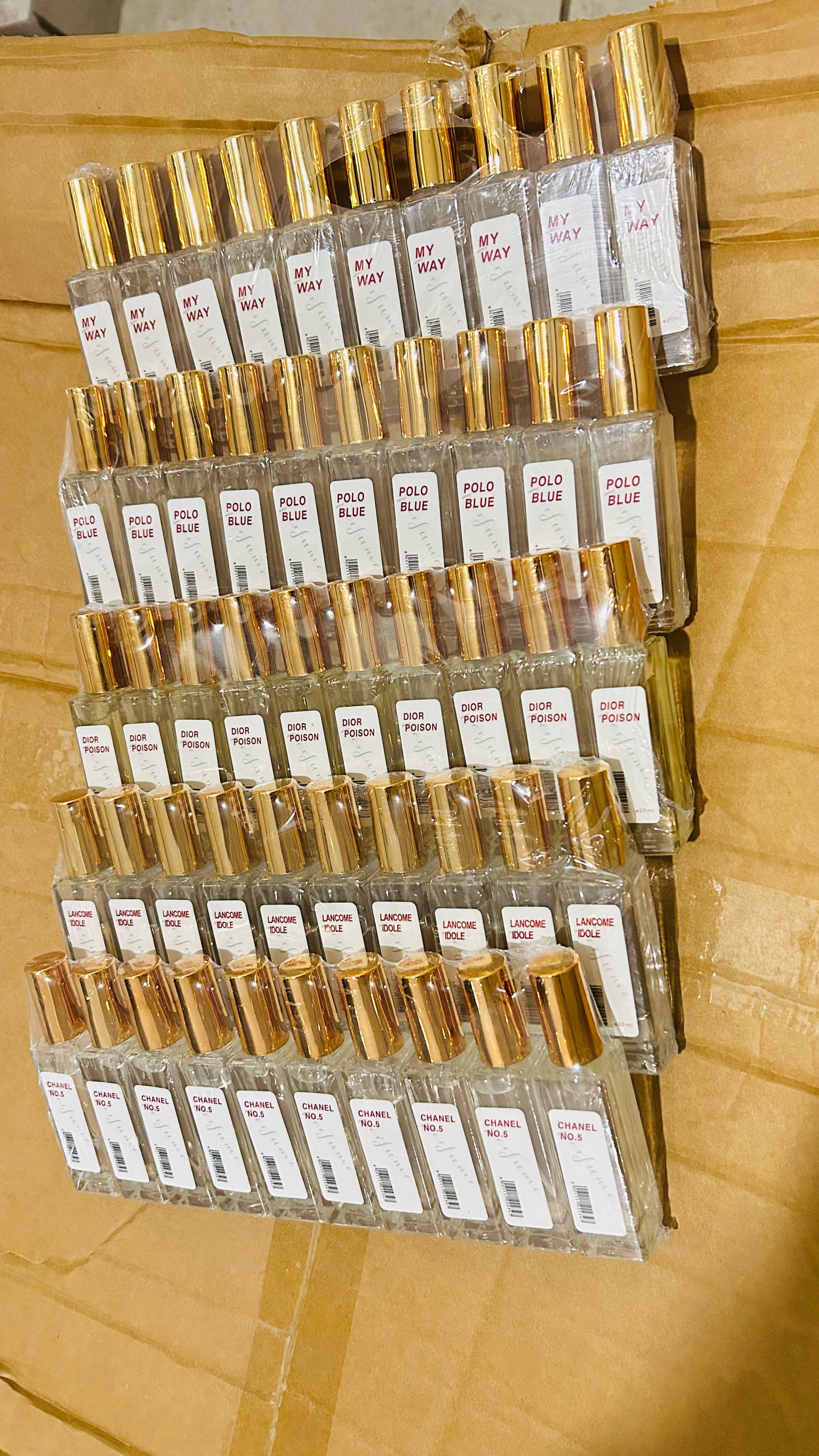 20mls perfumesx20