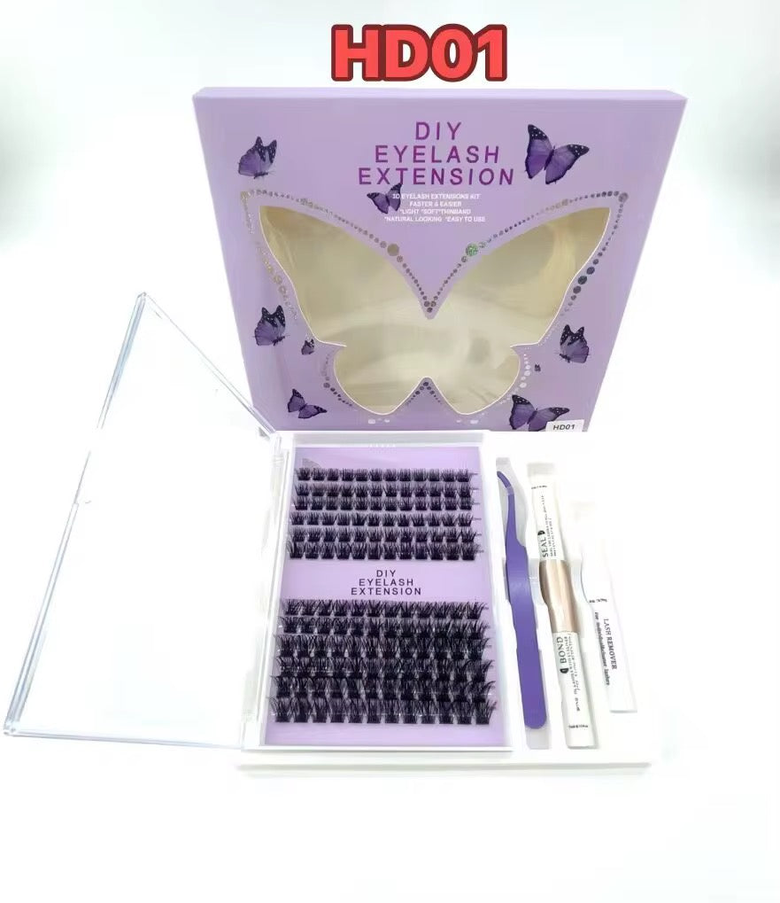 cluster lashes kit