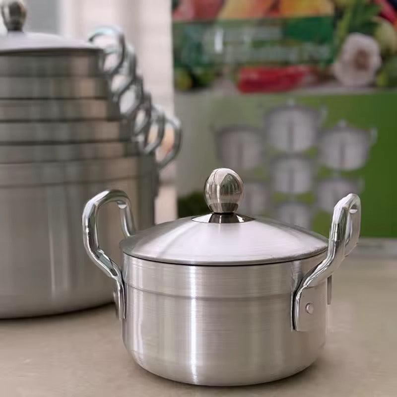 14pcs aluminium pots
