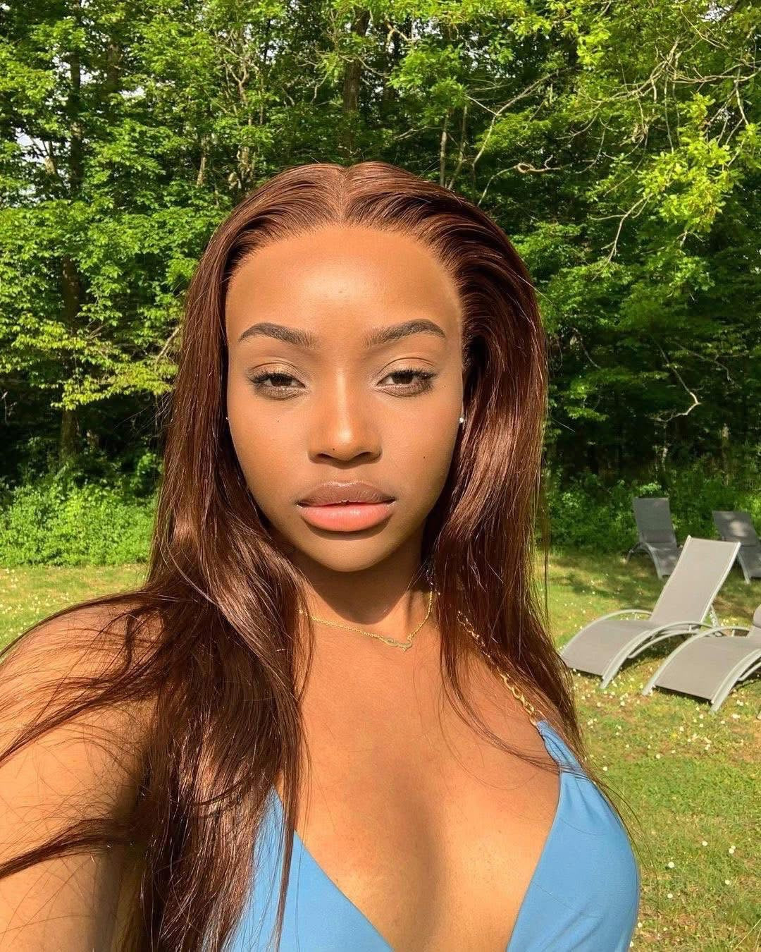 16 inch full frontal wig