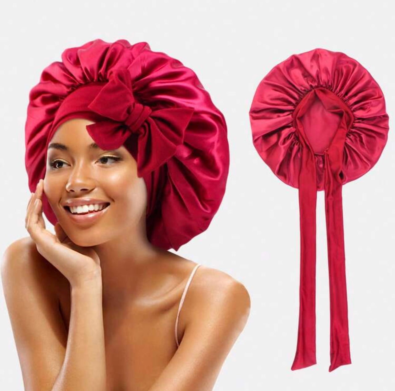 New plain large tie bonnetsx10