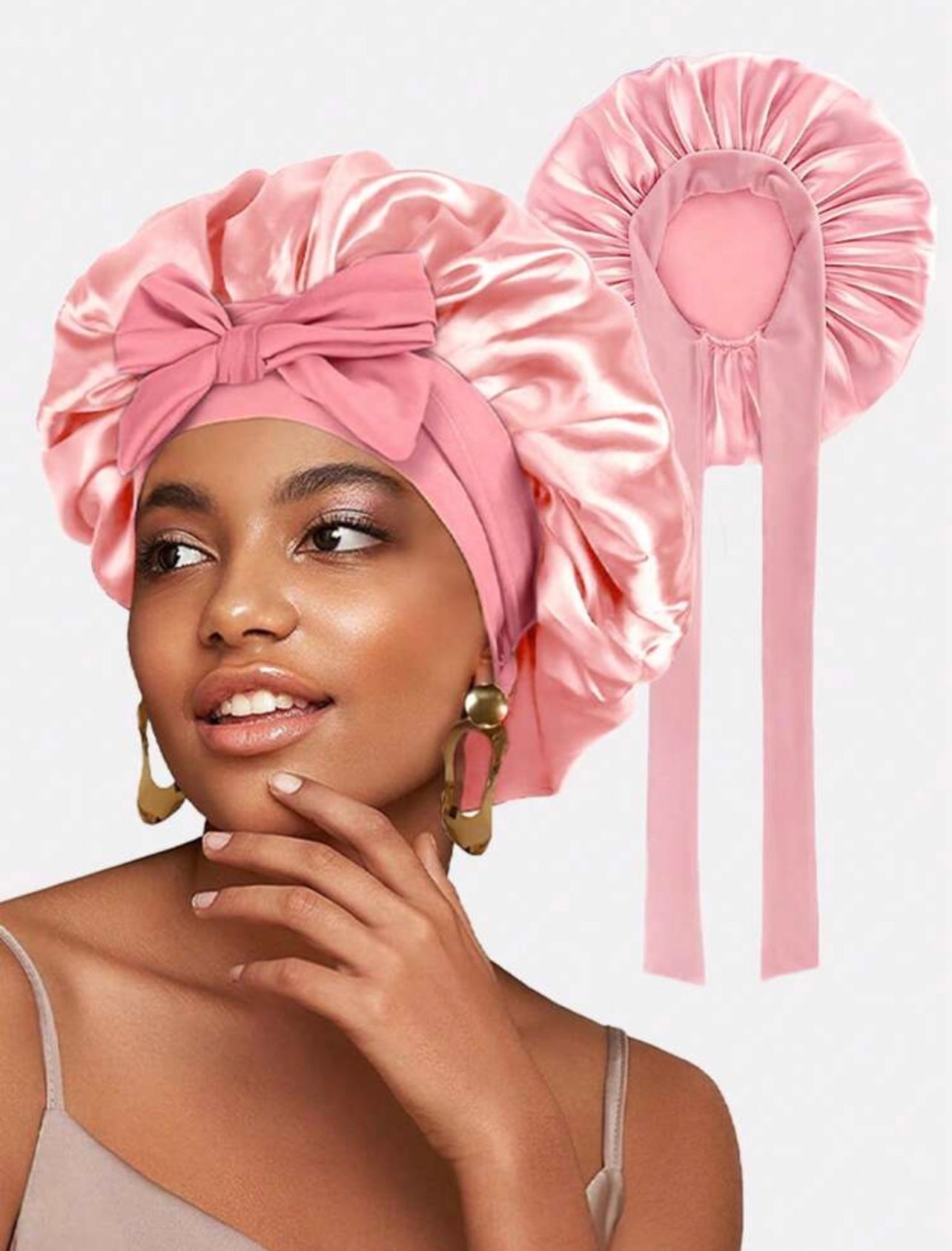 New plain large tie bonnetsx10