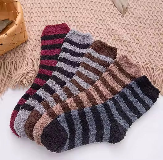 coral fleece socks for kidsx12