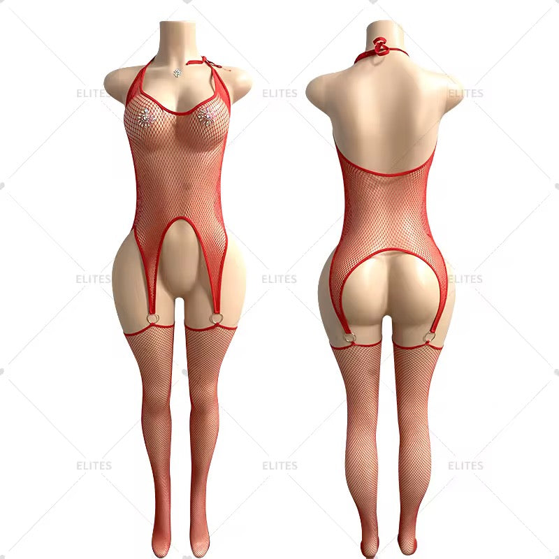 Fish net lingeriesx5