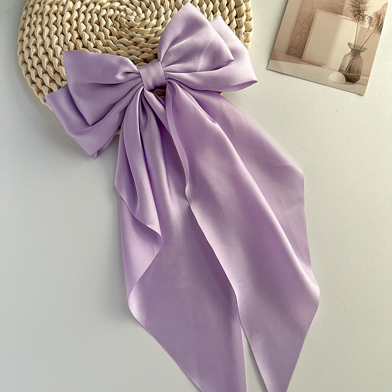 satin long ribbon bowsx12