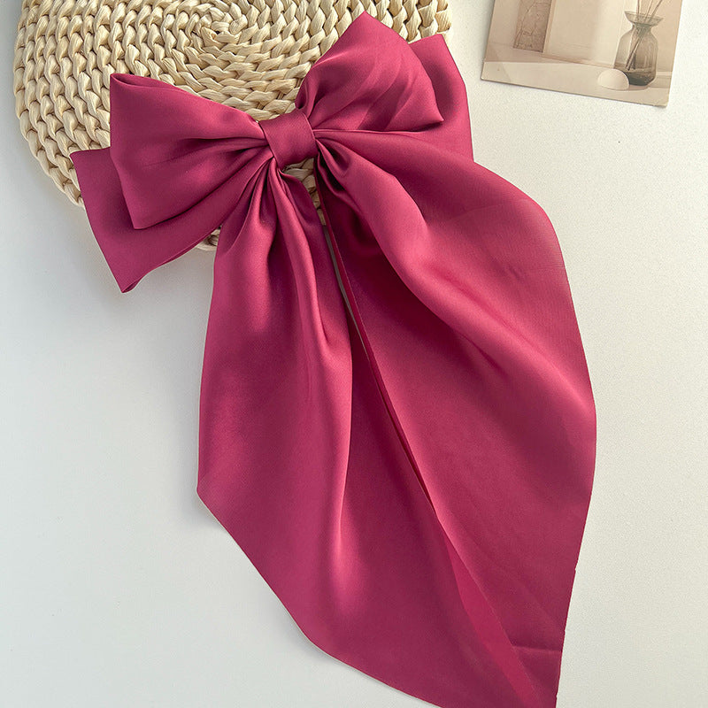satin long ribbon bowsx12