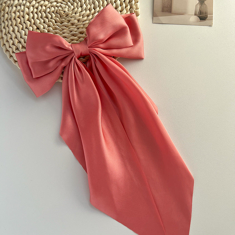 satin long ribbon bowsx12