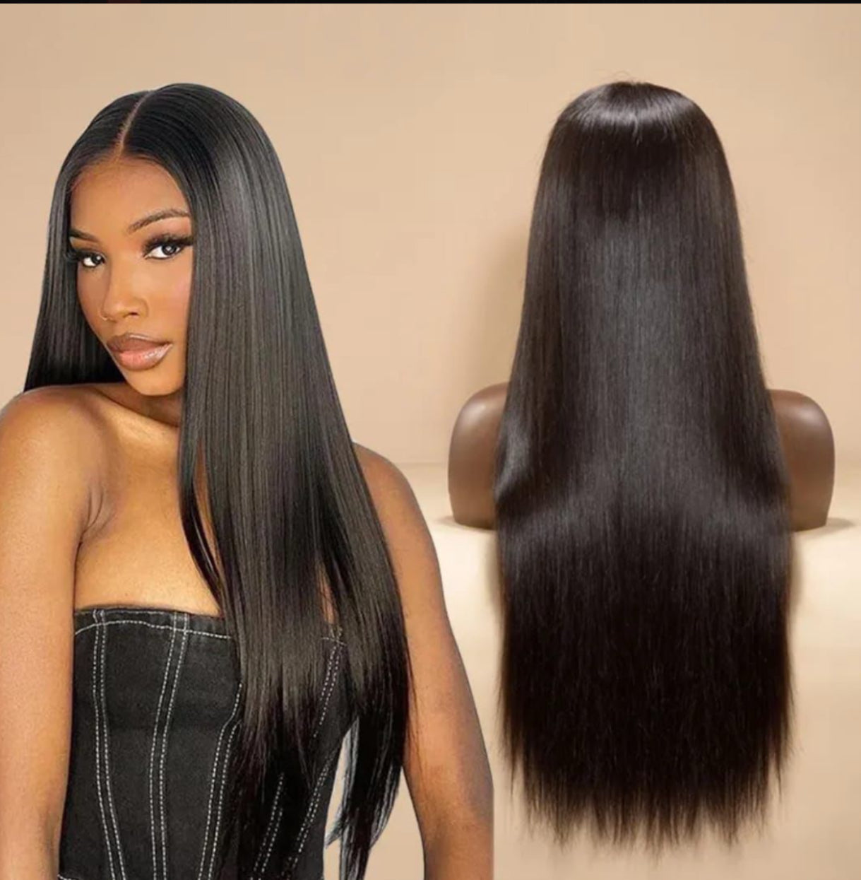 5*5 DD glueless lace wig(20 inches)