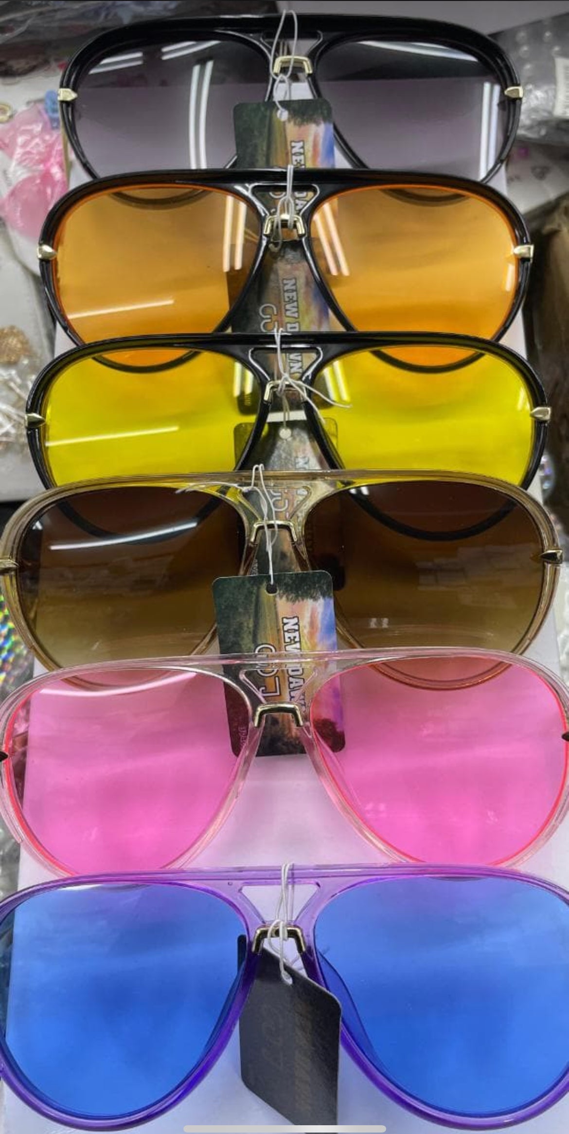 Trendy sunglasses mixedx10