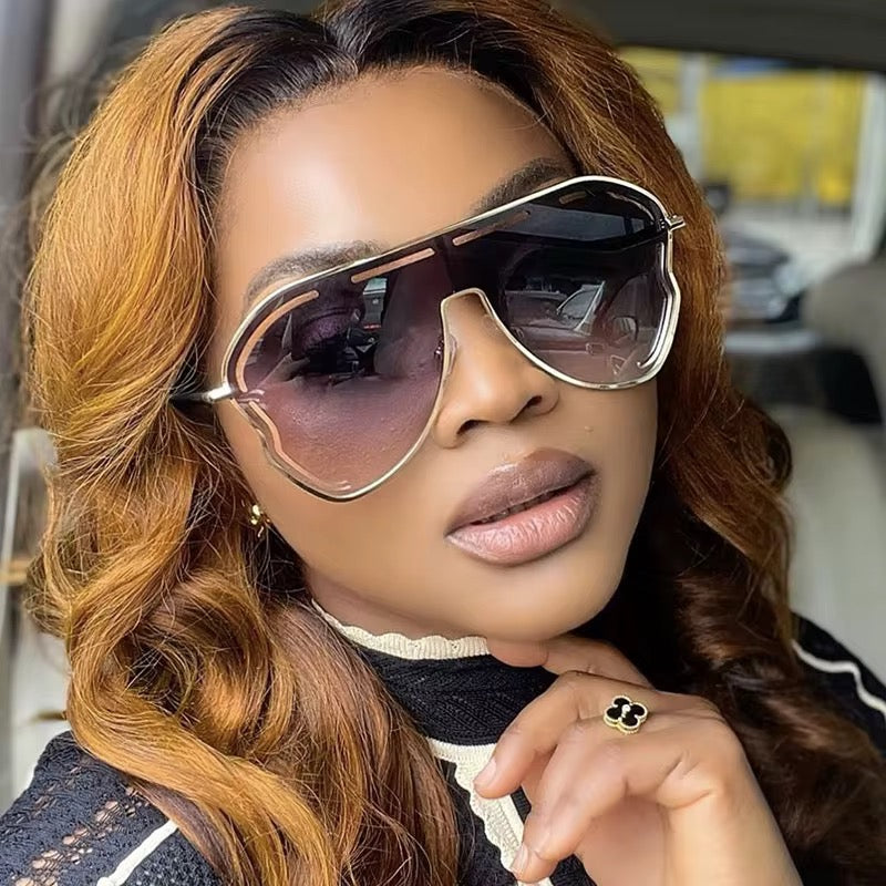 New assymetrical fashion glasses