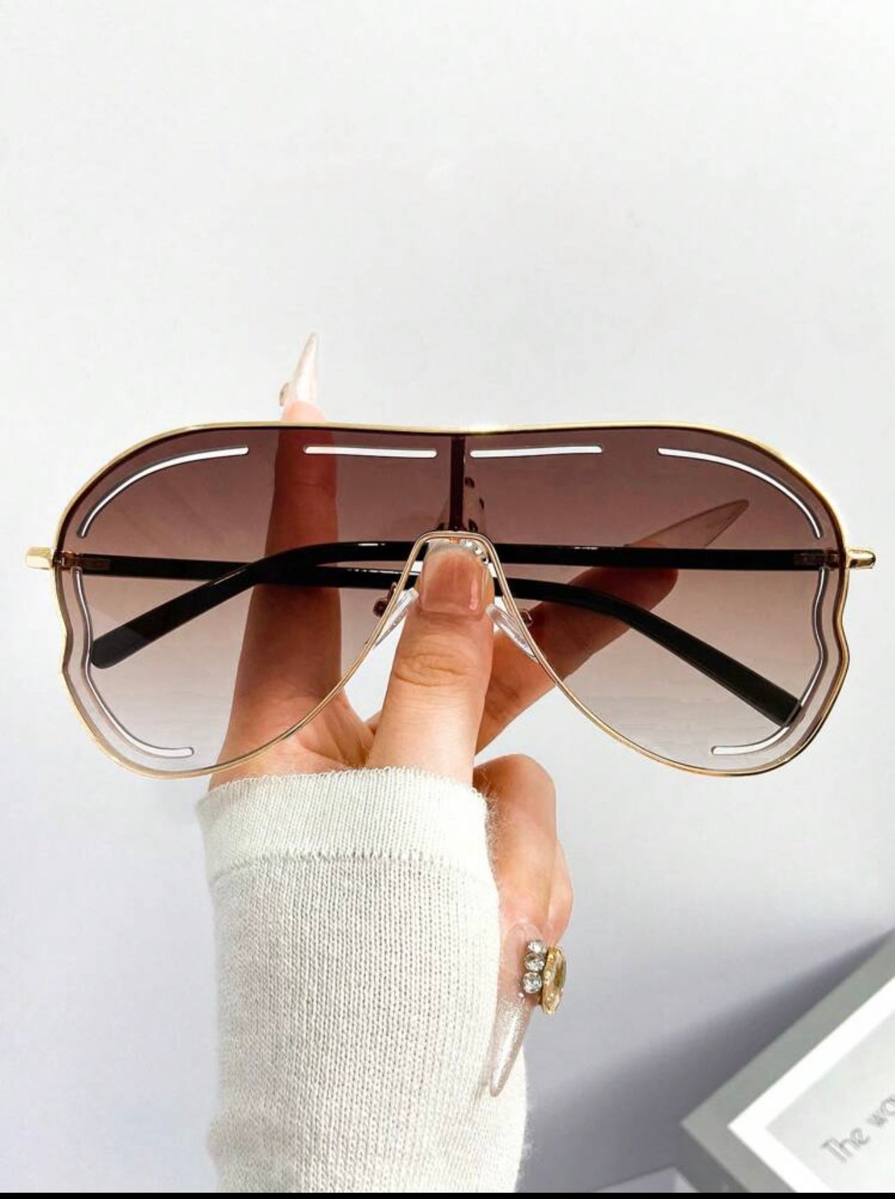 New assymetrical fashion glasses