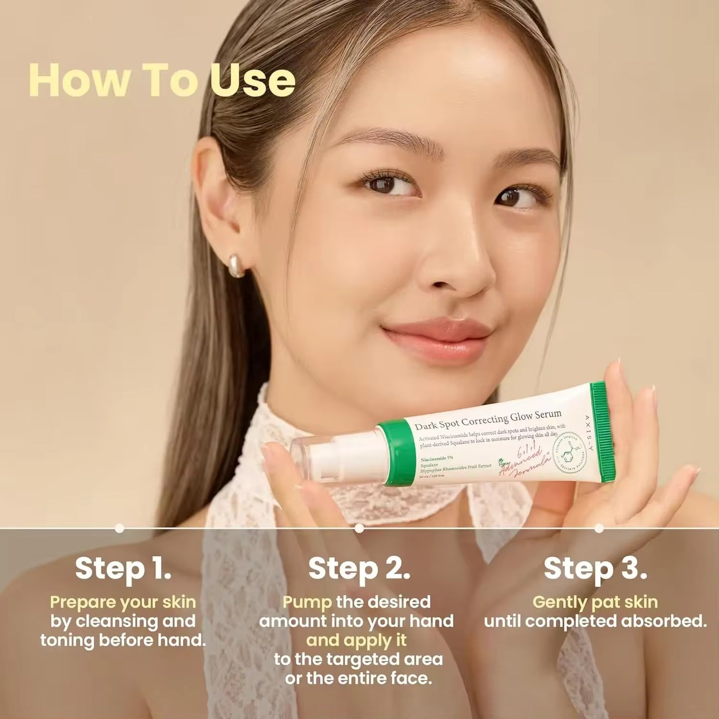 Dark spots correcting serum