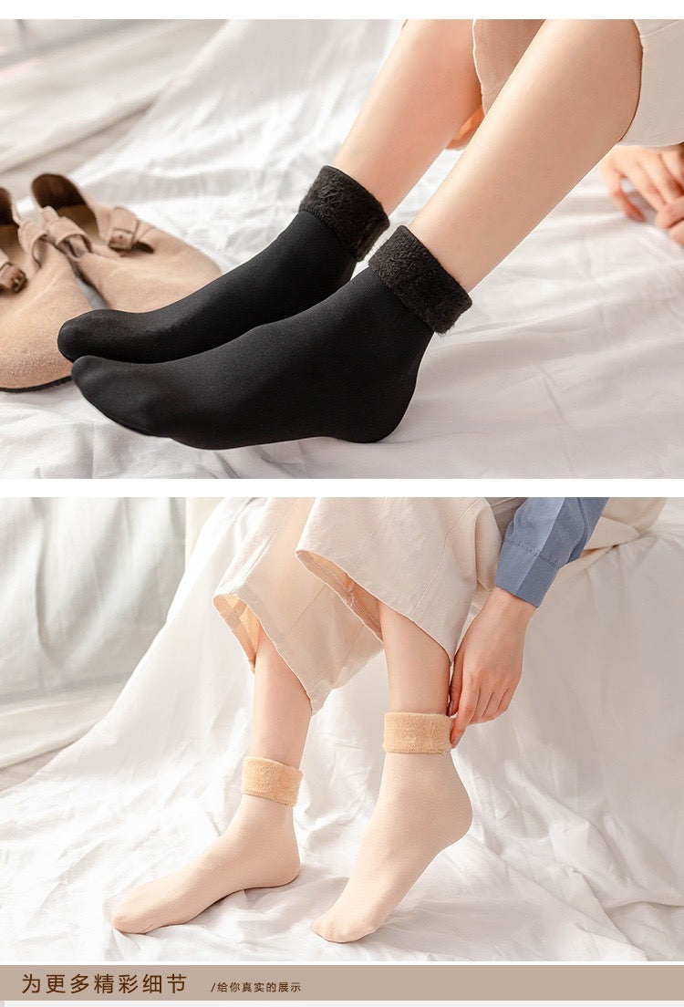 new winter plush socks(12 pairs)