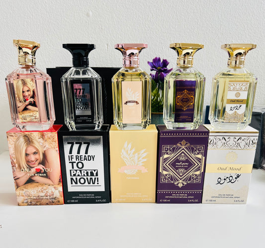 New arabic inspired perfumes(100mlx10)