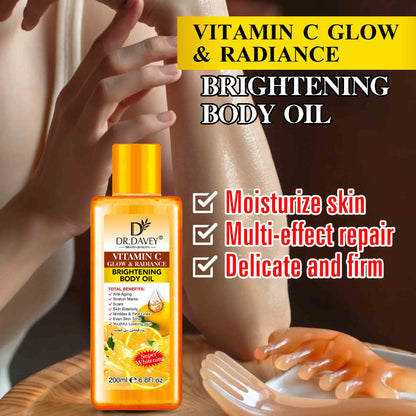 Vitamin c brightening oil
