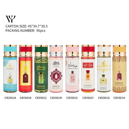 Arabic body mists(250ml)x10