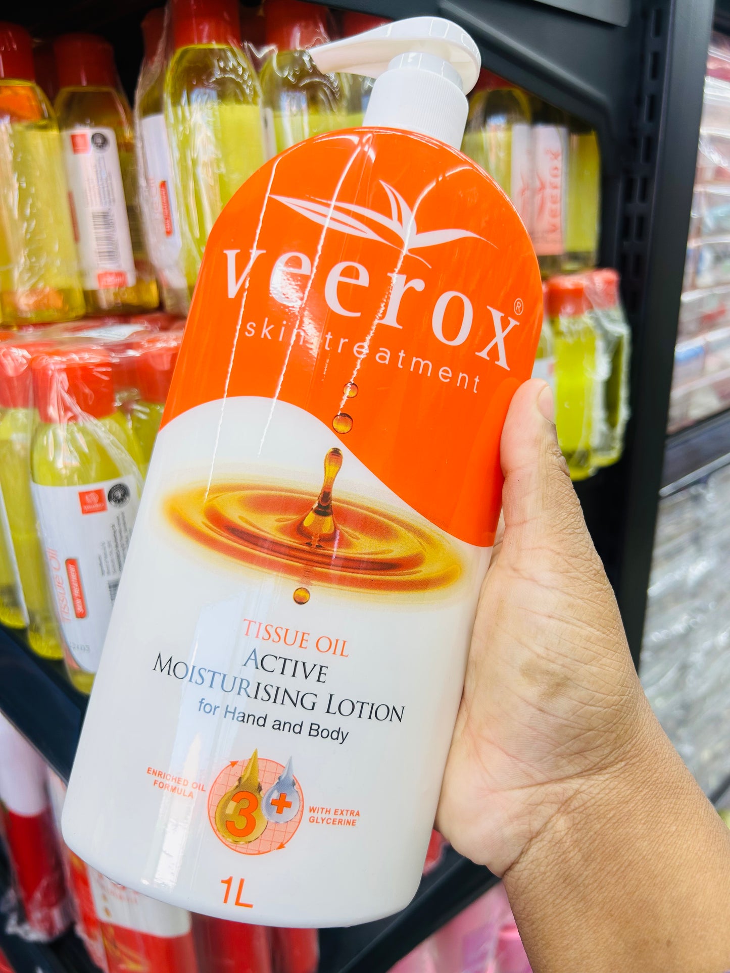 Veerox 1 litre body lotion