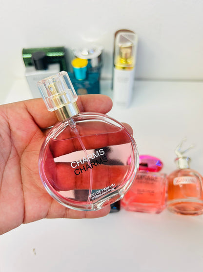 Body mists and perfumes combo(10 body mists 10 perfumes)