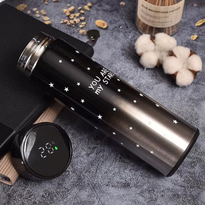 New smart thermometer vacuum flasks(450mlx5)