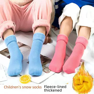 Kids winter plush socksx12