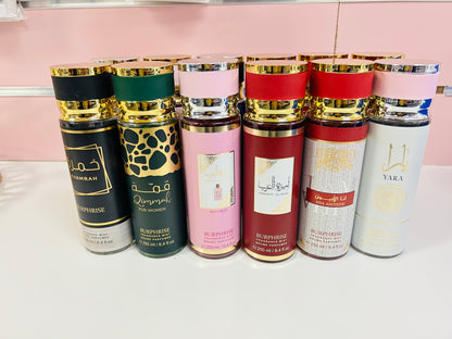 Arabic body mists(250ml)x10