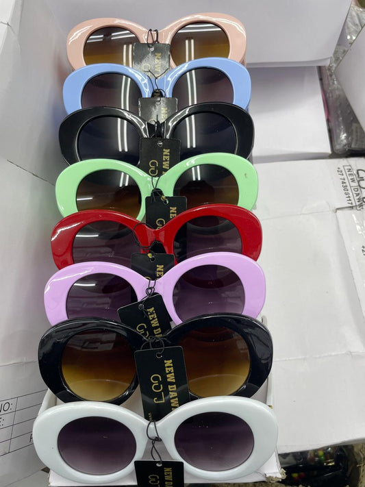 mixed trendy sunglassesx10