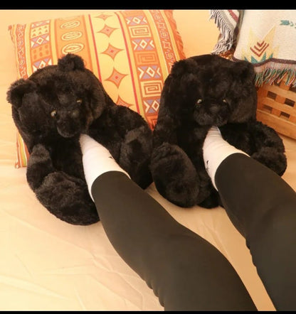 Teddy bear slippers(5 pairs mixed)