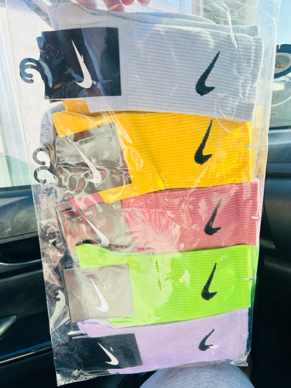 colorful branded socks 10 pairs