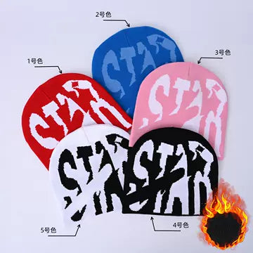 Star knitted hats(12 per pack)
