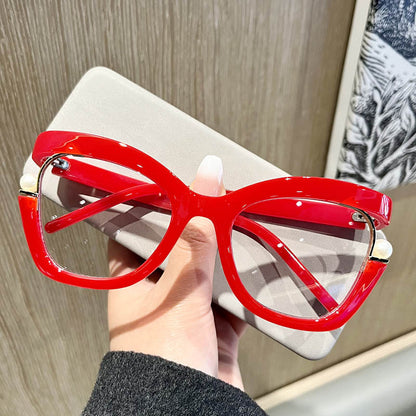 pearl irregular anti blue glasses