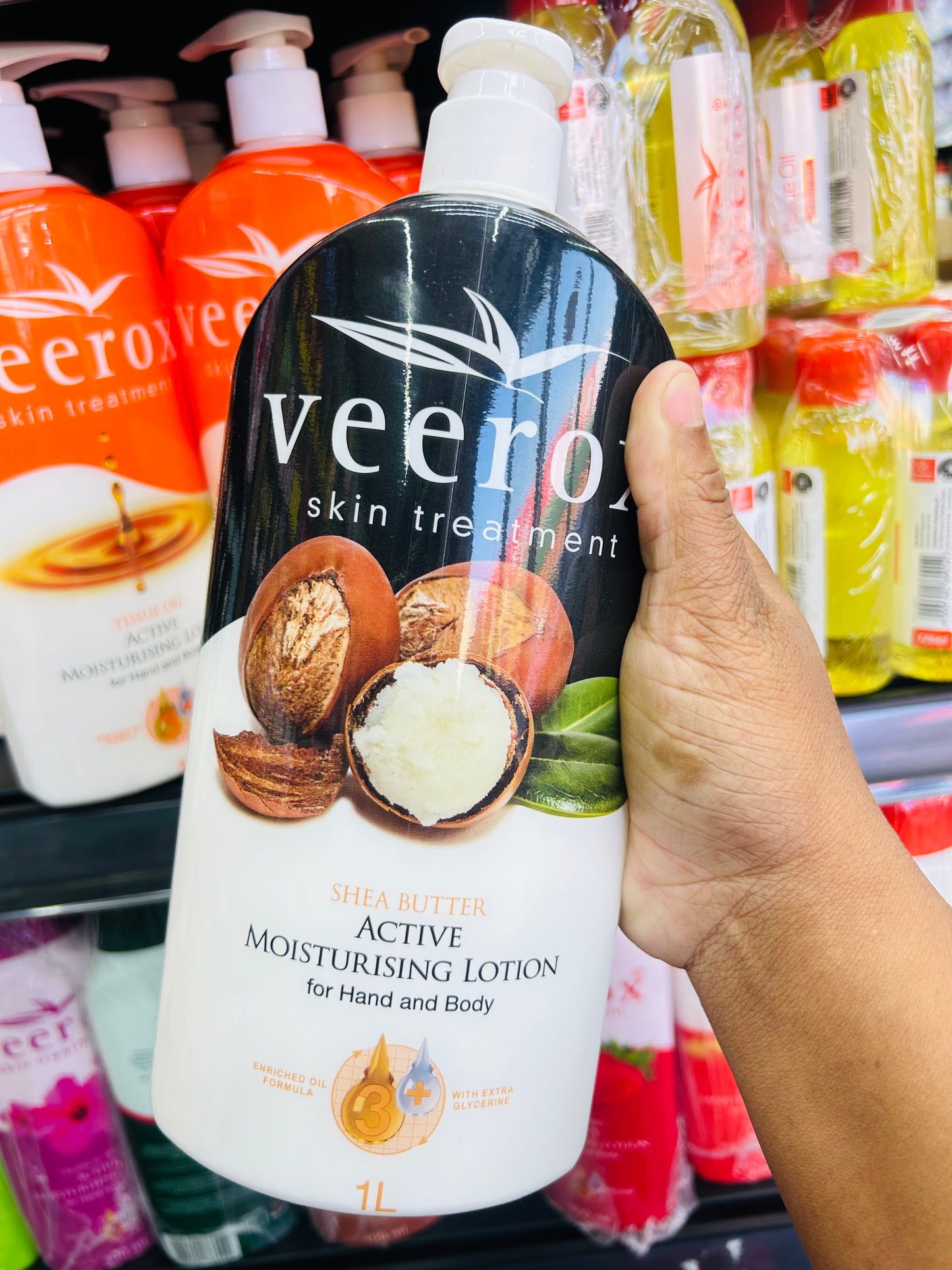 Veerox 1 litre body lotion