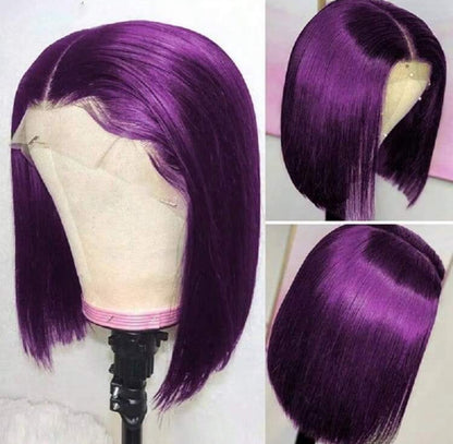 13x4 purple hair