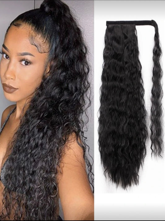 velcro ponytail