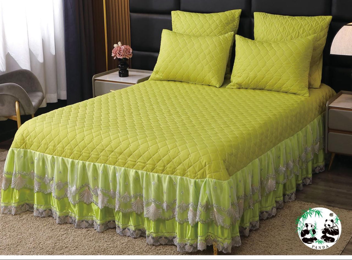 5pcs bed spread