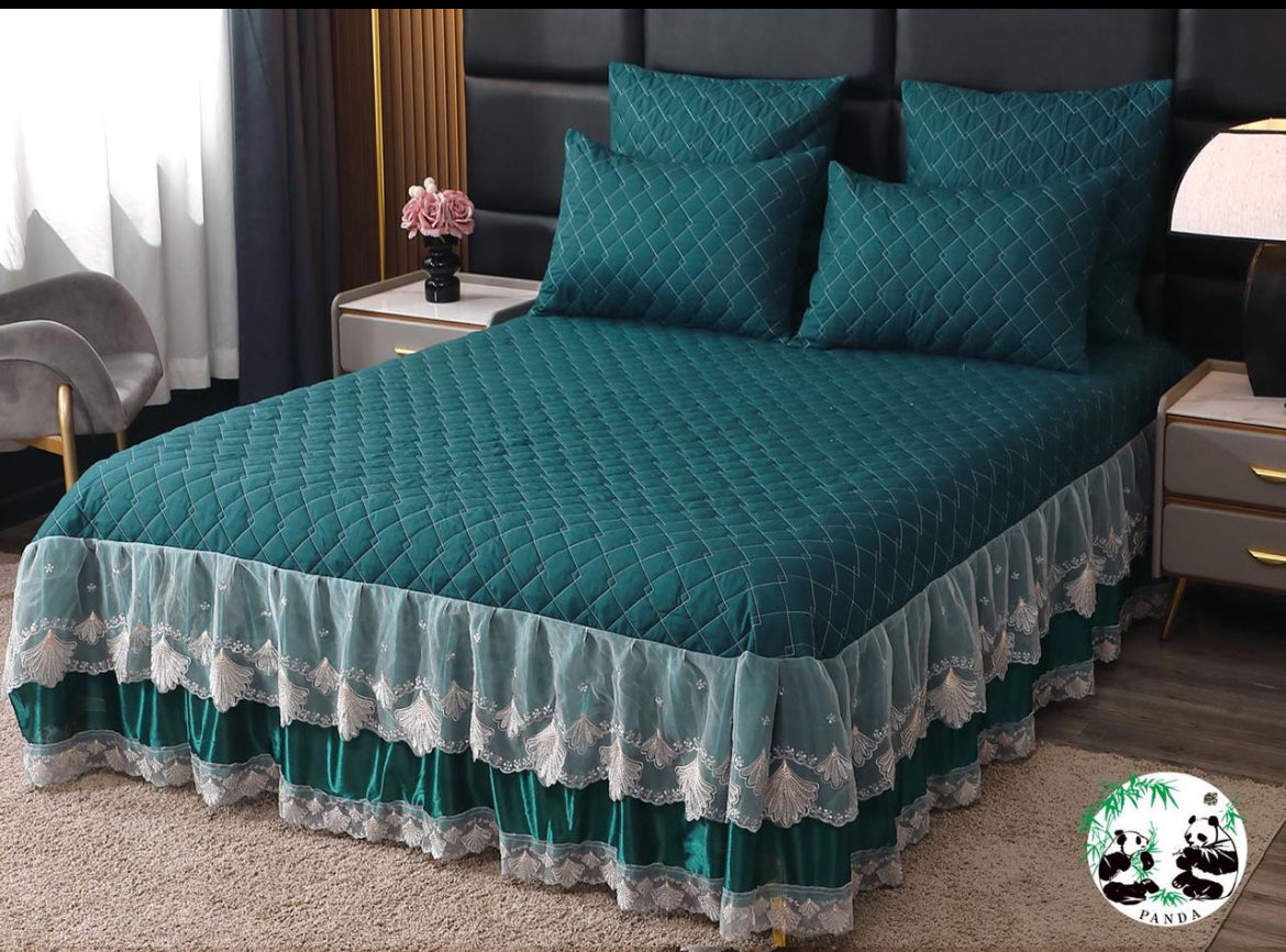5pcs bed spread