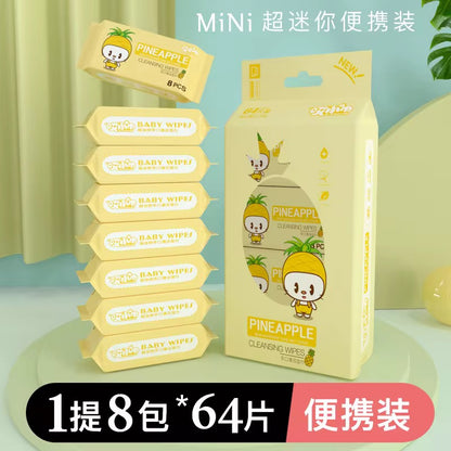 mini wipes x10 packs