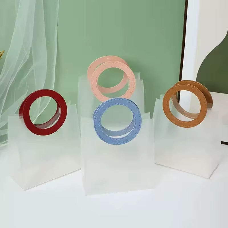 frosted gift bagsx12