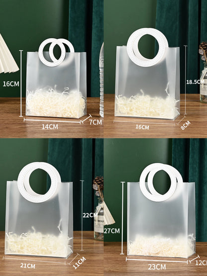 frosted gift bagsx12