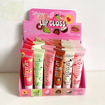 macron shade lip glossx24