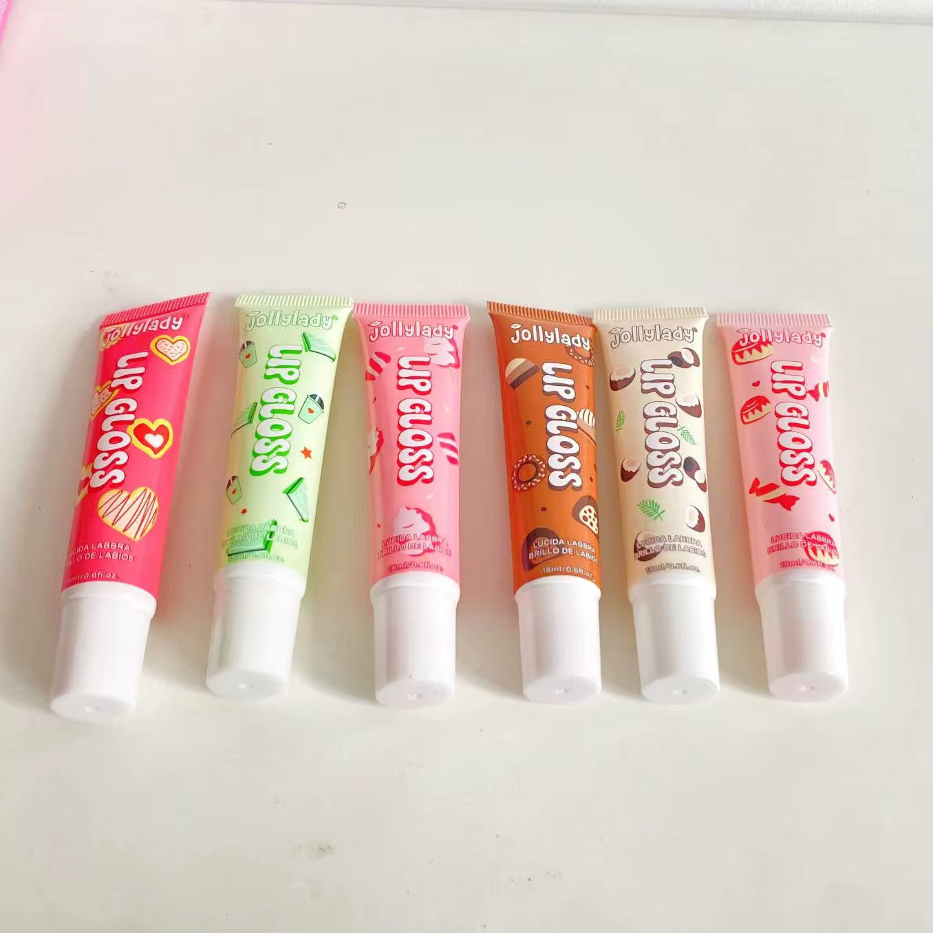 macron shade lip glossx24