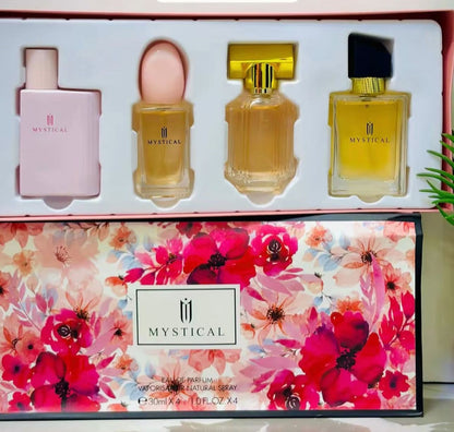 4pcs perfumes gift set
