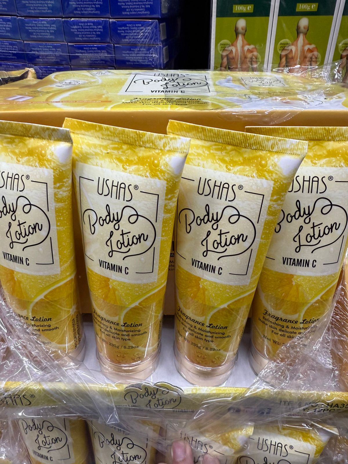 Ushas body lotions (235gx5)